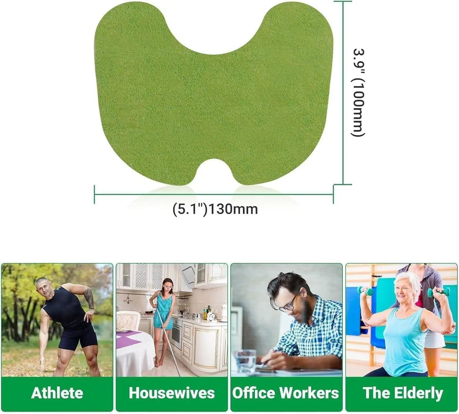 Herbal Knee Patch Extract Joint Ache Pain - Pack Of 10